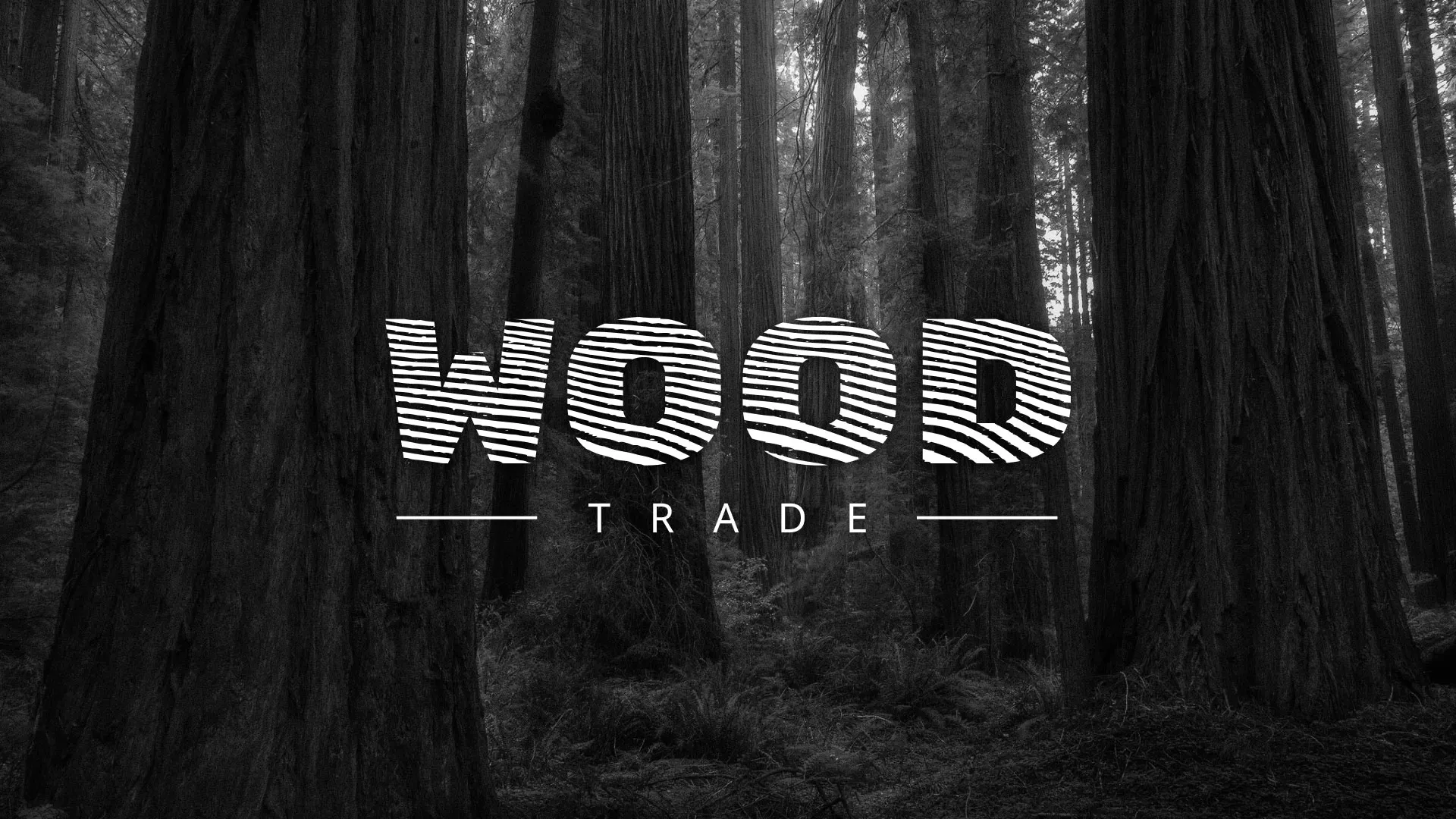 Разработка логотипа для компании «Wood Trade» в Мурашах