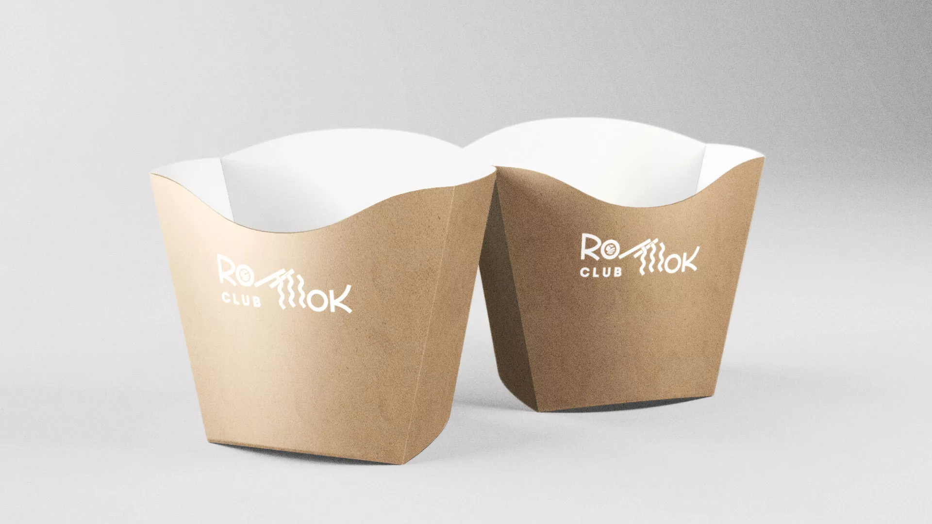 Создание логотипа суши-бара «Roll Wok Club» в Мурашах